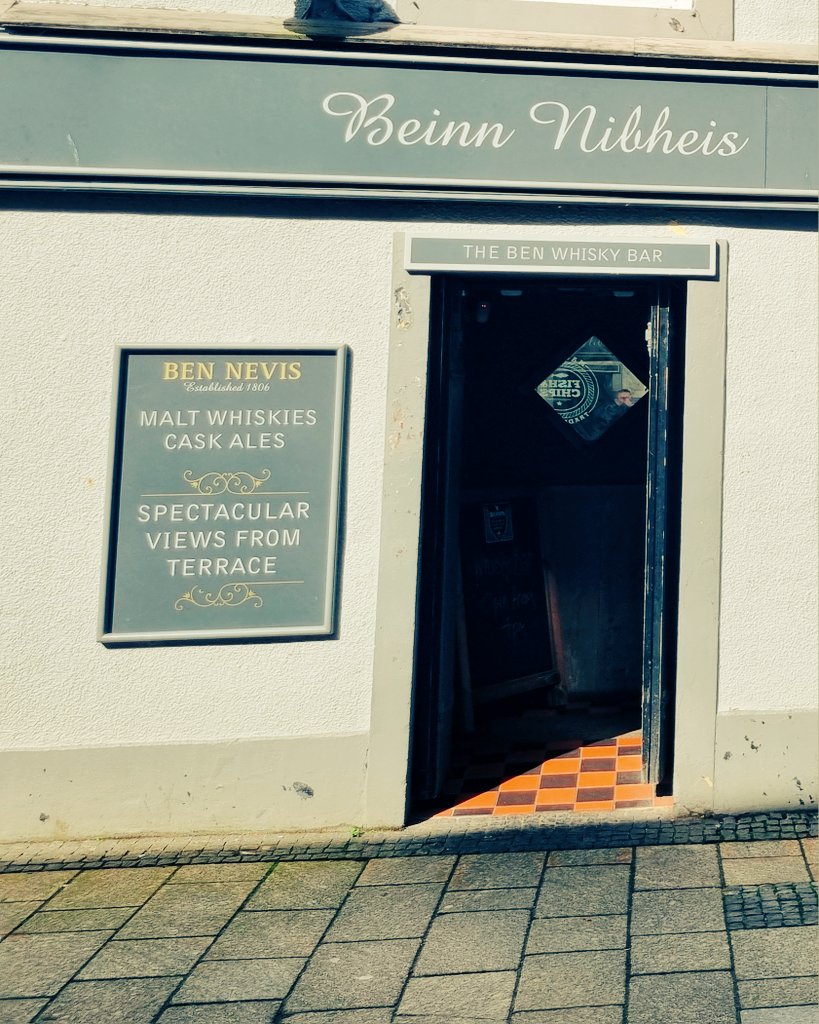 Show me the way to The Ben Whisky Bar....