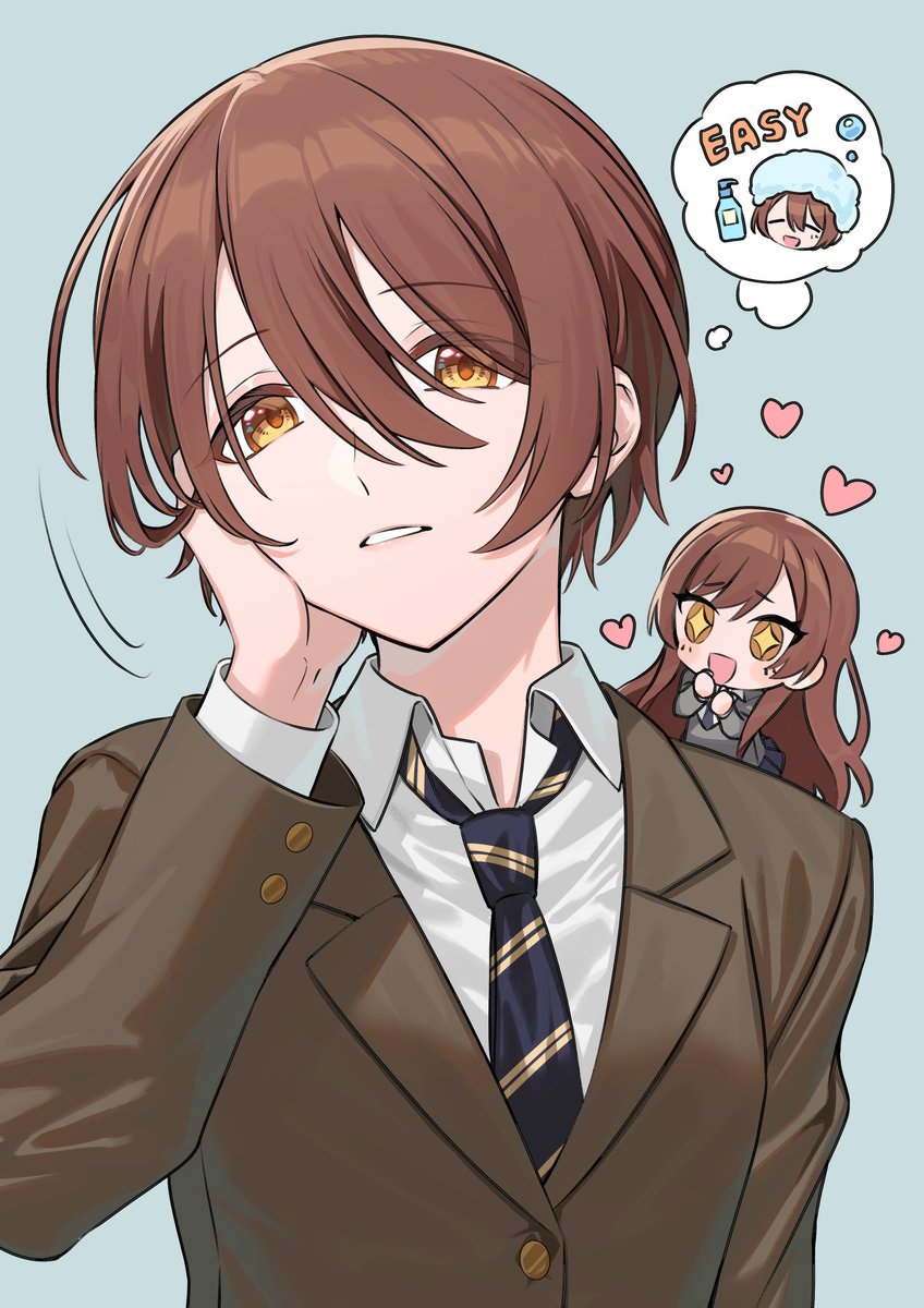 ショート甜花