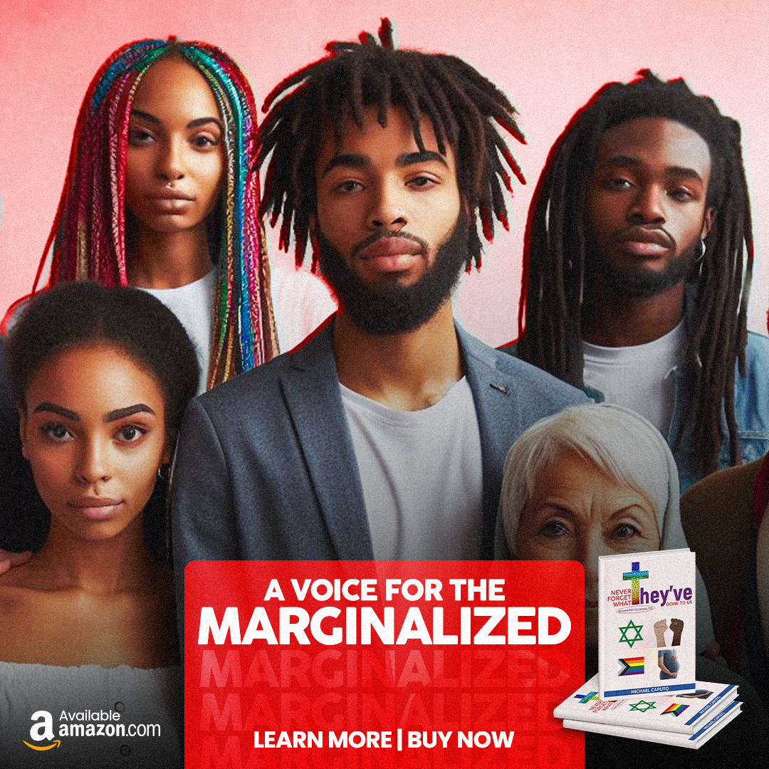 CaputoAuthor's tweet image. In a world where Black and Brown people face systemic oppression. 

Never Forget What They’ve Done To Us: Counterfeit Christians 101 by Michael Caputo:

amz.run/9GxF

#CounterfeitChristians #Religion #ReligiousCorruption #ChristianHypocrisy #BookRecommendations