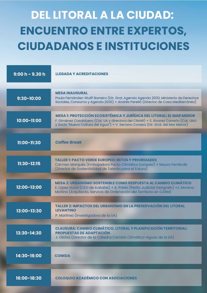 mamenmarquesita's tweet photo. Este miércoles 18 de septiembre nos vemos a las 11:30 en Alicante 😊

Allí presentaremos una ponencia sobre los retos del Pacto Verde Europeo 🌿

Un acto de interés entre ciudadanos e instituciones con el foco en el desarrollo urbano sostenible y la conservación del litoral 🌊 https://t.co/ZVMv6jRdWE