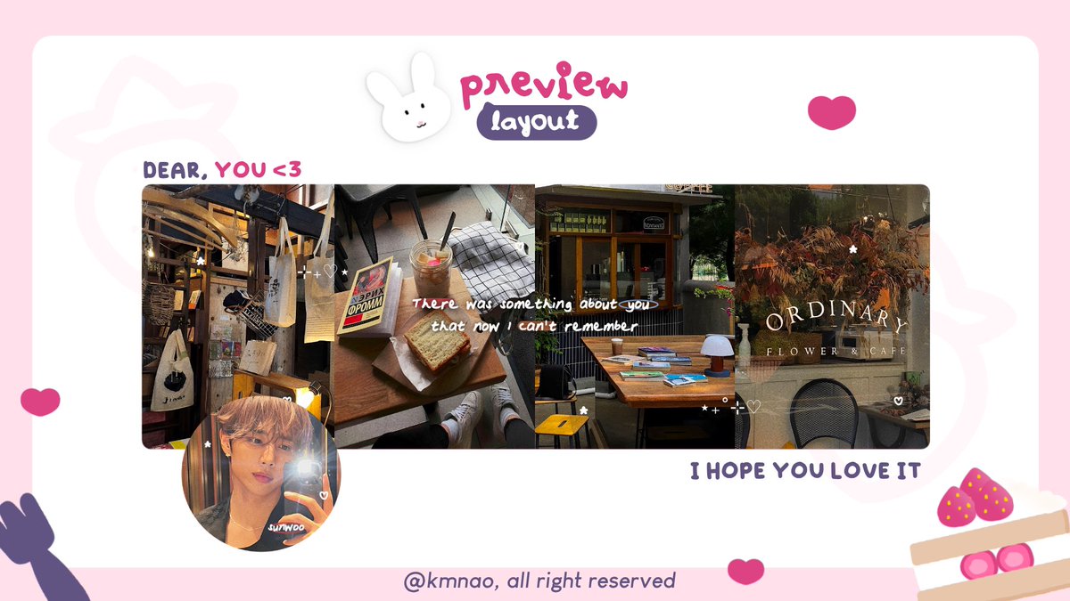 repost will be appreciated! thank you.

halo mentemen, hari ini aku mau open spesial anak baru ku — evermore! harganya 7k dan boleh cek reply kalau kamu berminat jajan :3 layout dibawah ini juga ufs, kalau mau bisa dm akuu. timaaci &amp;&amp; jajan yuk ^^

#zonauang