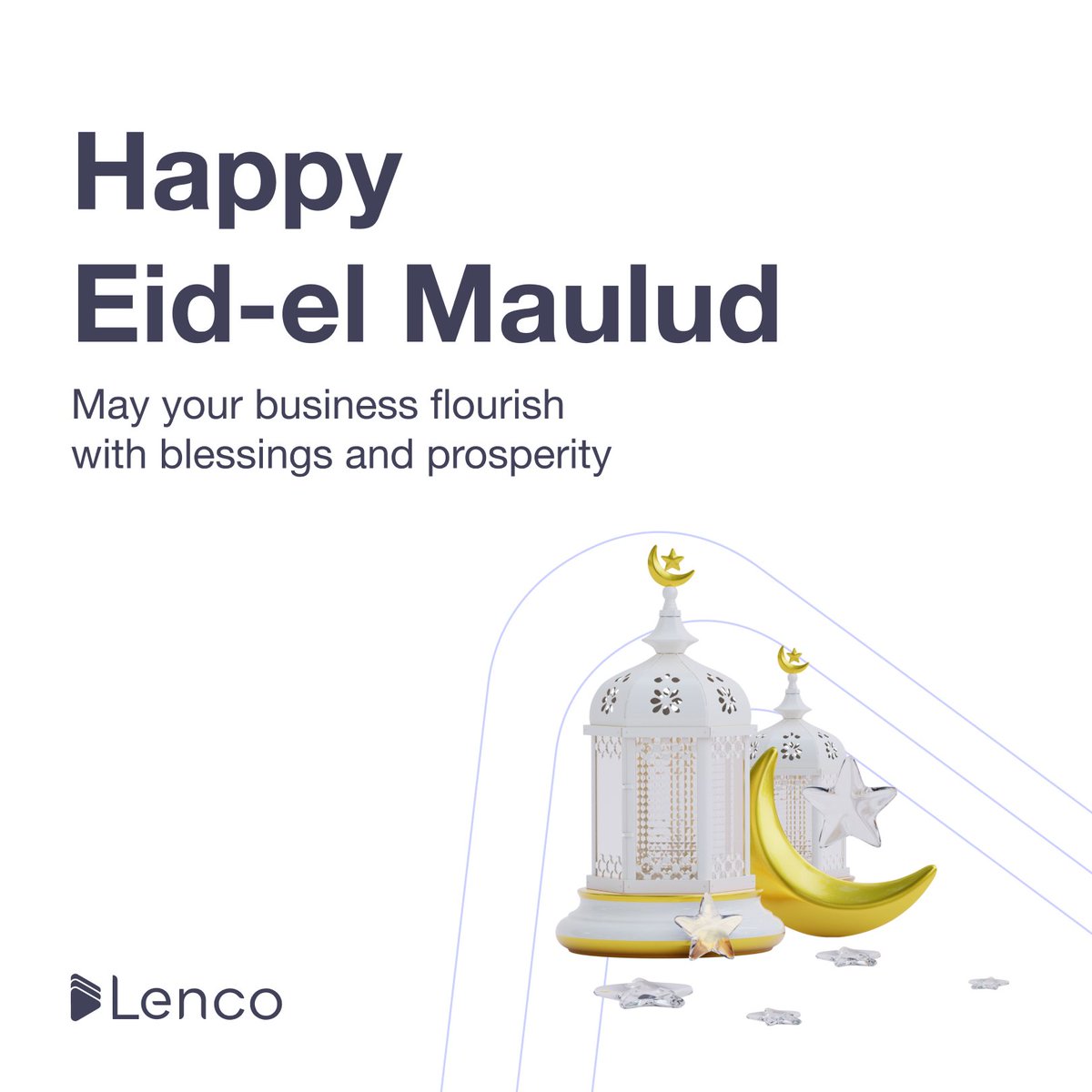 LencoHQ's tweet image. Happy Id el Maulud! Wishing you and your loved ones a season filled with peace and joy.

#eidmaulud #lencohq #EidMubarak