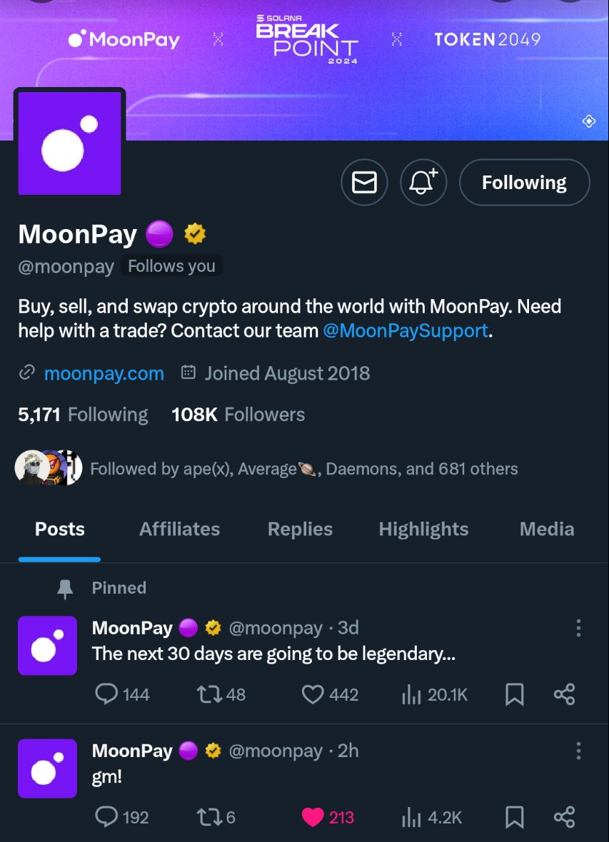 OsirisX69X's tweet photo. Aliens that pay from the moon. 🚀 💜
#thealienboy #moonpay #ETH https://t.co/FFsQsxAnNM