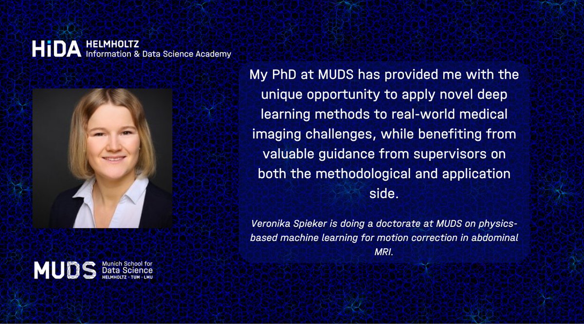Are you ready to elevate  your data science expertise and drive cutting-edge research? Shape the  future of scientific innovation with a PhD <a href="/MunichDS/">MUDS</a>! lnkd.in/dUD2b6zU 

Veronika Spieker, currently a doctoral researcher at the school, encourages you to apply!