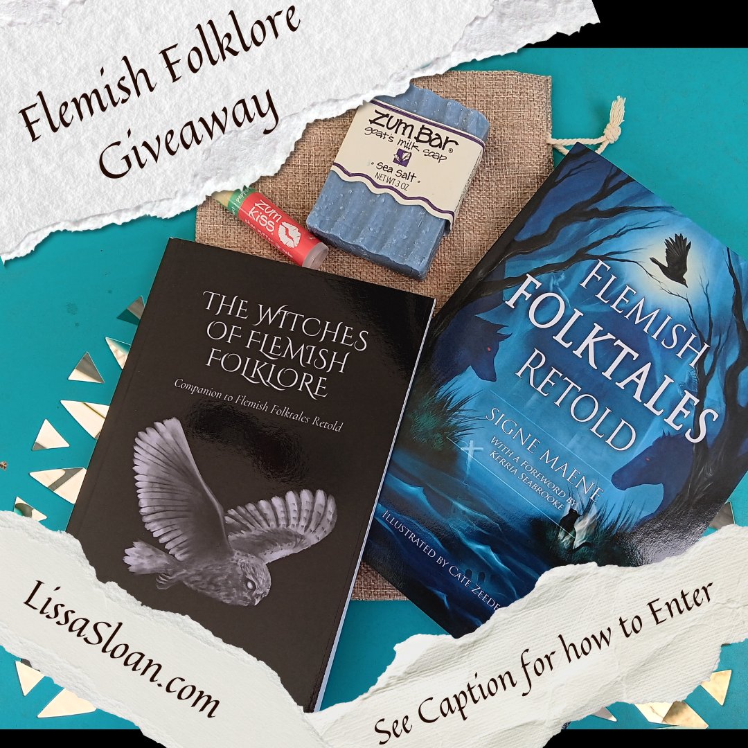Lissa Sloan (@lissasloan) on Twitter photo Flemish Folklore Giveaway: books by <a href="/MaeneSigne/">Signe Maene is on Bluesky, Instagram & elsewhere</a> !
To enter: sign up for my newsletter at lissasloan.com, follow me, like this post, AND comment by telling me what animal you'd most like to shape-shift into.
Giveaway closes 9/22, Central US. Sorry--US entries only. Flemish Folklore Giveaway: books by <a href="/MaeneSigne/">Signe Maene is on Bluesky, Instagram & elsewhere</a> !
To enter: sign up for my newsletter at lissasloan.com, follow me, like this post, AND comment by telling me what animal you'd most like to shape-shift into.
Giveaway closes 9/22, Central US. Sorry--US entries only.