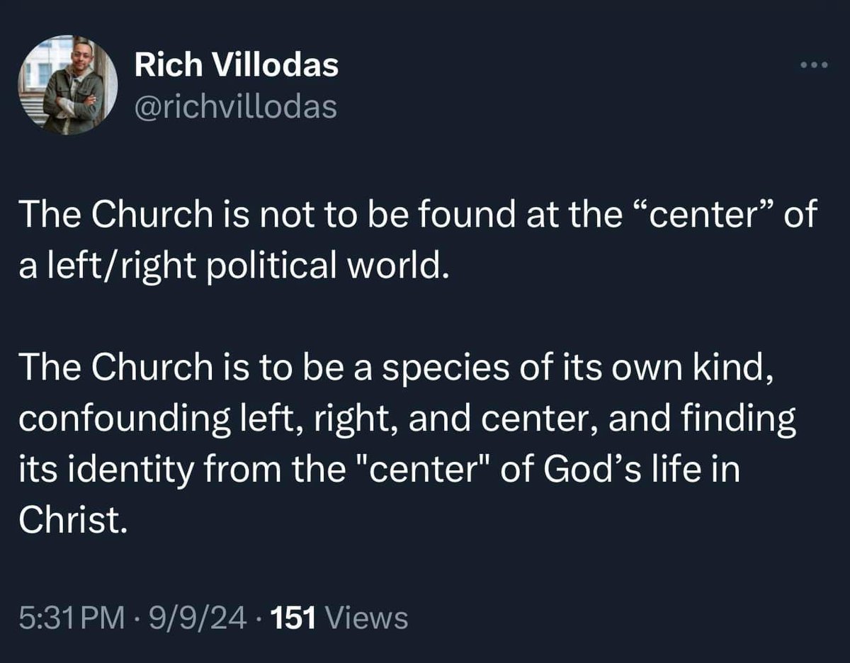 michaelfrost6's tweet image. Christians arent meant to be political centrists or moderates. Thanks @richvillodas