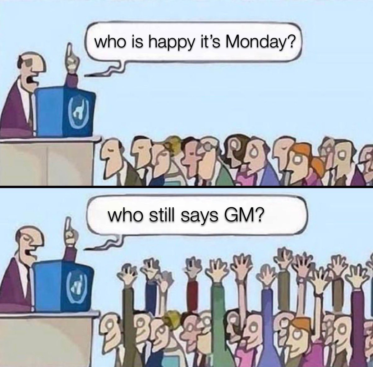Gm everyone ☀️