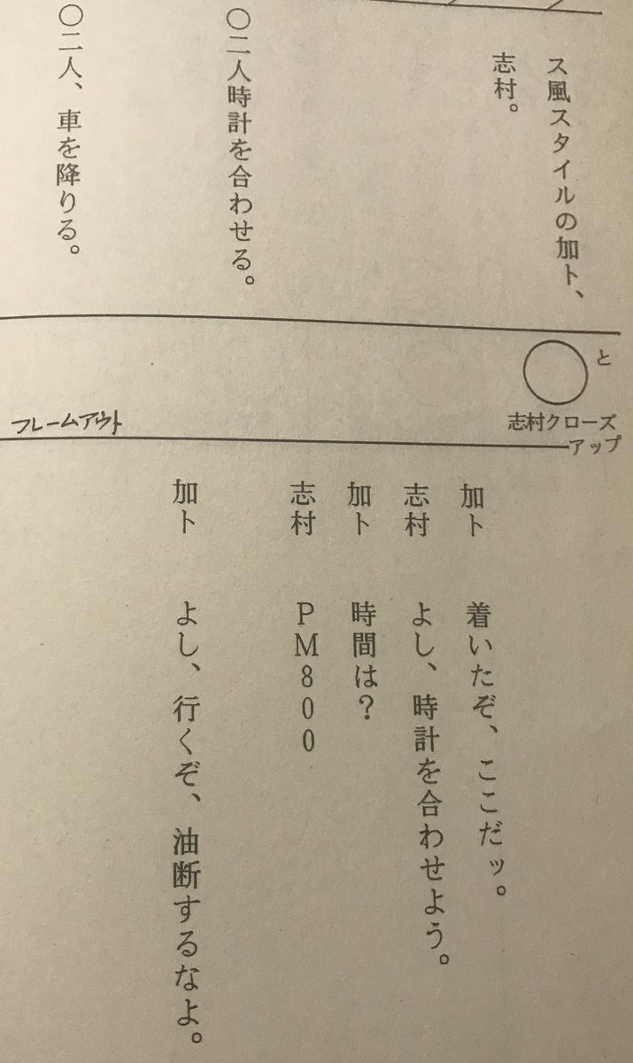ごきげんテレビ」台本の中身 #ザ・ドリフターズ #ドリフ #志村けん