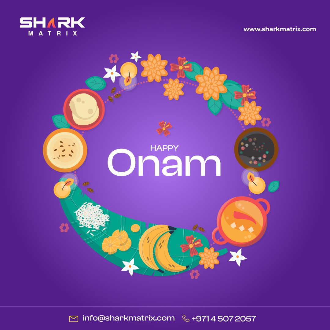 sharkmatrixhq's tweet image. Happy Onam from Shark Matrix!   

May this auspicious festival of harvest bring you joy, prosperity, and success. Let&apos;s celebrate the spirit of unity, love, and happiness that Onam embodies.   

Wishing you and your loved ones a colorful and bountiful year ahead!  

#HappyOnam