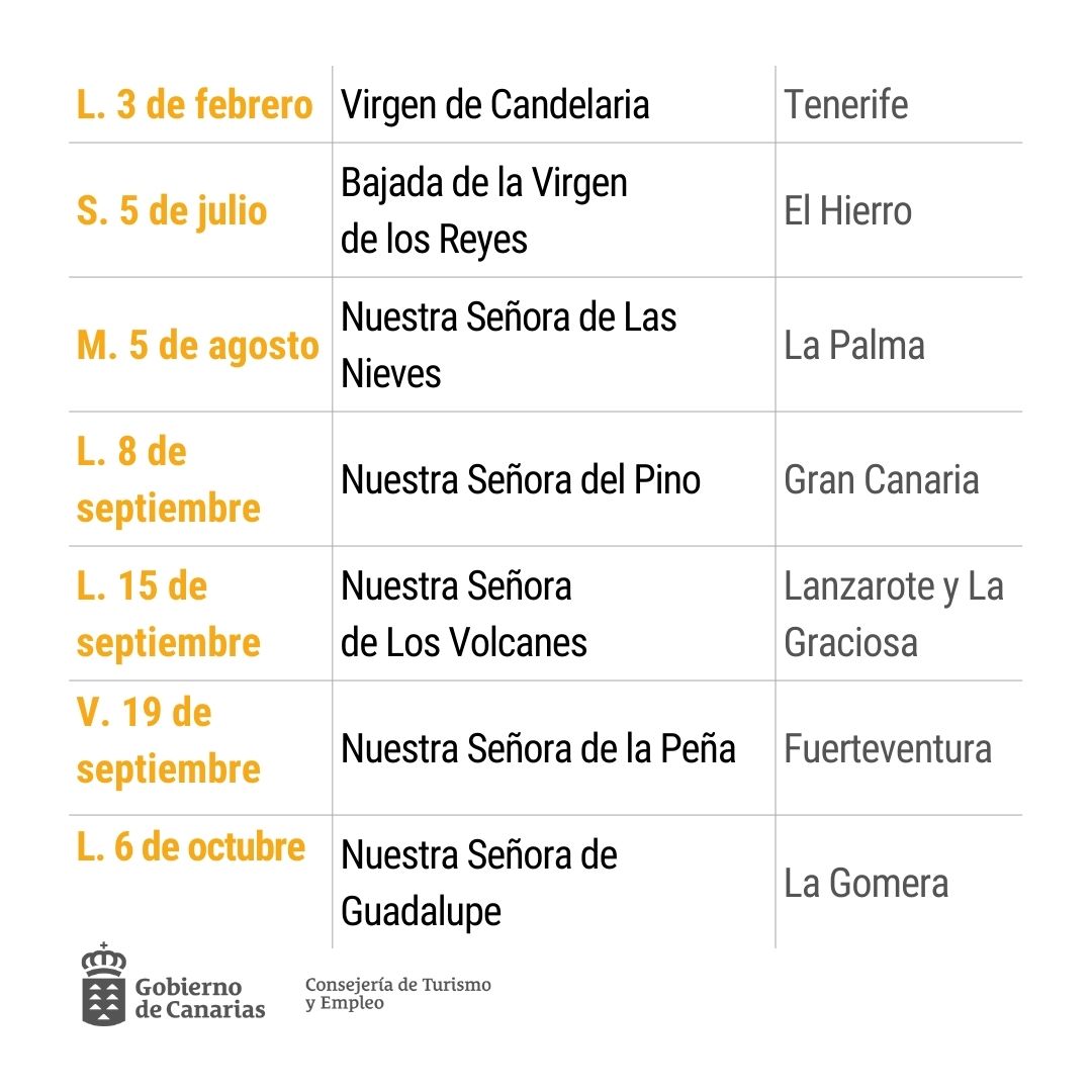 📢A partir de su publicación se abre el plazo para que los ayuntamientos puedan fijar los festivos locales.

👀 ⬇️Consulta aquí los festivos