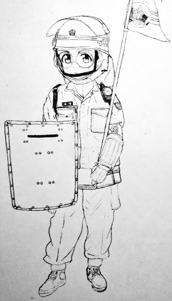 昔の私頭おかしい 
こんな作画コスト高いのよく描けてるな 