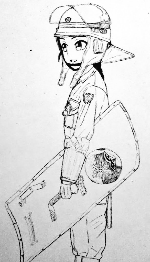 昔の私頭おかしい 
こんな作画コスト高いのよく描けてるな 