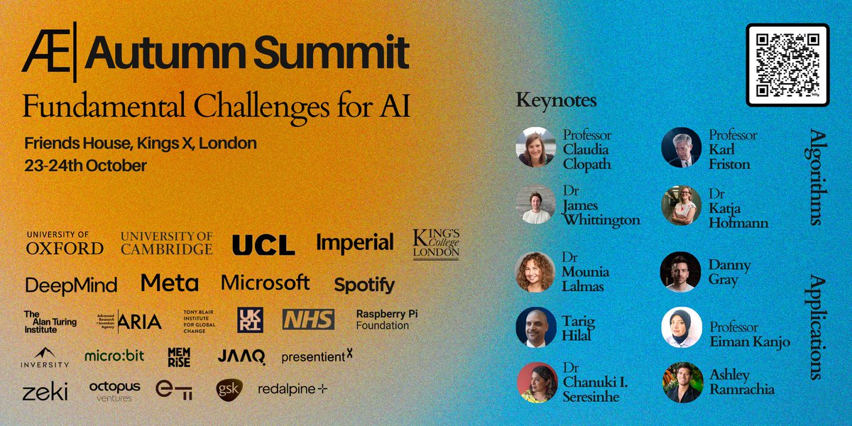 Ruairidh Battleday (@rmbattleday) on Twitter photo A pleasure to welcome <a href="/EimanKanjo/">Professor Eiman Kanjo</a> to the Autumn Summit:
algopreneurship.org
Professor Kanjo will give a keynote presentation on tinyML, smart biosensing, and the opportunities for AI in Healthcare!
She is Provost's Visiting Professor at <a href="/imperialcollege/">Imperial College London</a>, Academic Lead at A pleasure to welcome <a href="/EimanKanjo/">Professor Eiman Kanjo</a> to the Autumn Summit:
algopreneurship.org
Professor Kanjo will give a keynote presentation on tinyML, smart biosensing, and the opportunities for AI in Healthcare!
She is Provost's Visiting Professor at <a href="/imperialcollege/">Imperial College London</a>, Academic Lead at