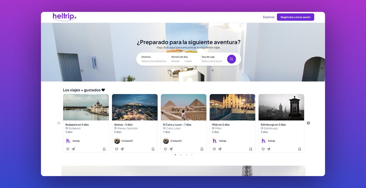 RichardSC__'s tweet image. Like all #entrepreneurs, I have had many 𝗳𝗮𝗶𝗹𝗲𝗱 𝗽𝗿𝗼𝗷𝗲𝗰𝘁𝘀. One of them was heltrip.com.

A platform where users could create detailed travel itineraries and share it with others 📍🗺️

𝗥𝗘𝗟𝗘𝗩𝗔𝗡𝗧 𝗙𝗨𝗡𝗖𝗧𝗜𝗢𝗡𝗔𝗟𝗜𝗧𝗜𝗘𝗦 🌎
1 - Travelers could…