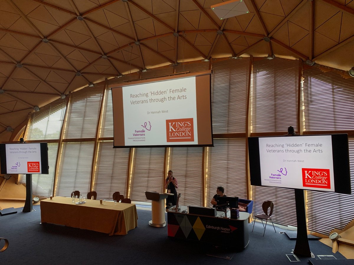 Our Communications and Engagement Officer Hannah West attended the Edinburgh Napier conference this month. It was great to have the opportunity to introduce the FVTP to new audiences across the arts sector and to hear about their amazing work!