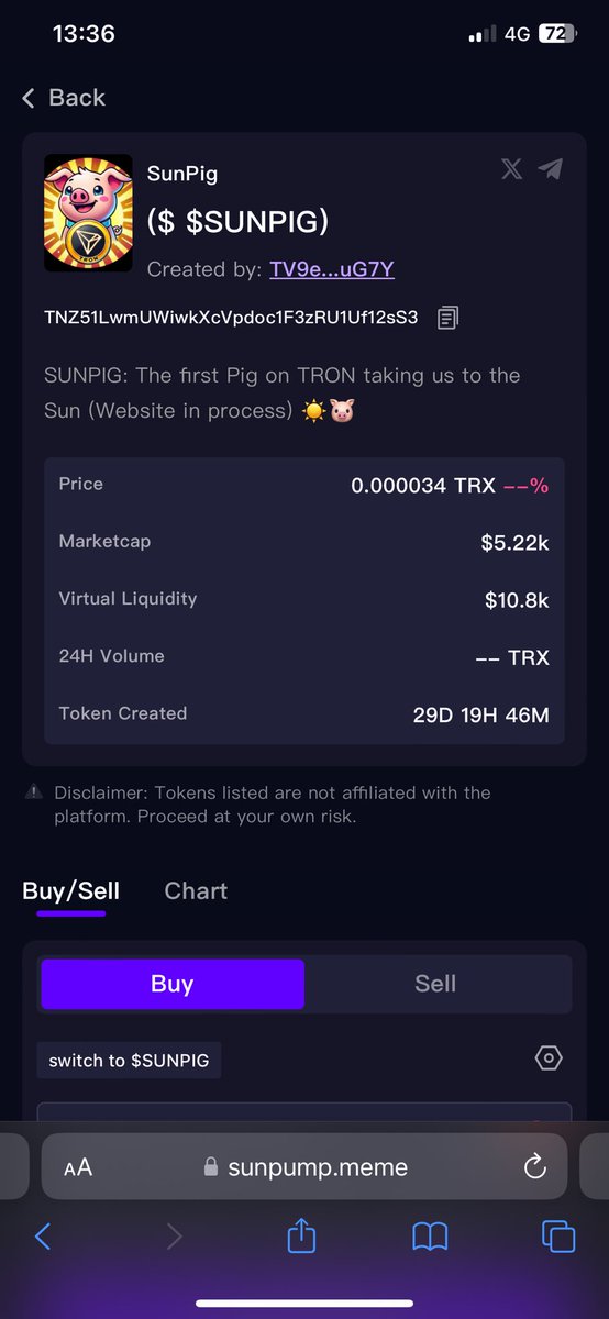 US100INDEX's tweet photo. 🚀🐷 $SUNPIG fam, it’s time to break the bonding curve and send this OG pig straight to the SUN! 🌞 The momentum is building, and we’re just getting started. Let’s #PUMP the charts and show the power of this #COMMUNITY 

Join the movement: [https://t.co/x1GnmgKqwH #SUNPIG ☀️🔭🐷 https://t.co/ZHXGDTFJ6s