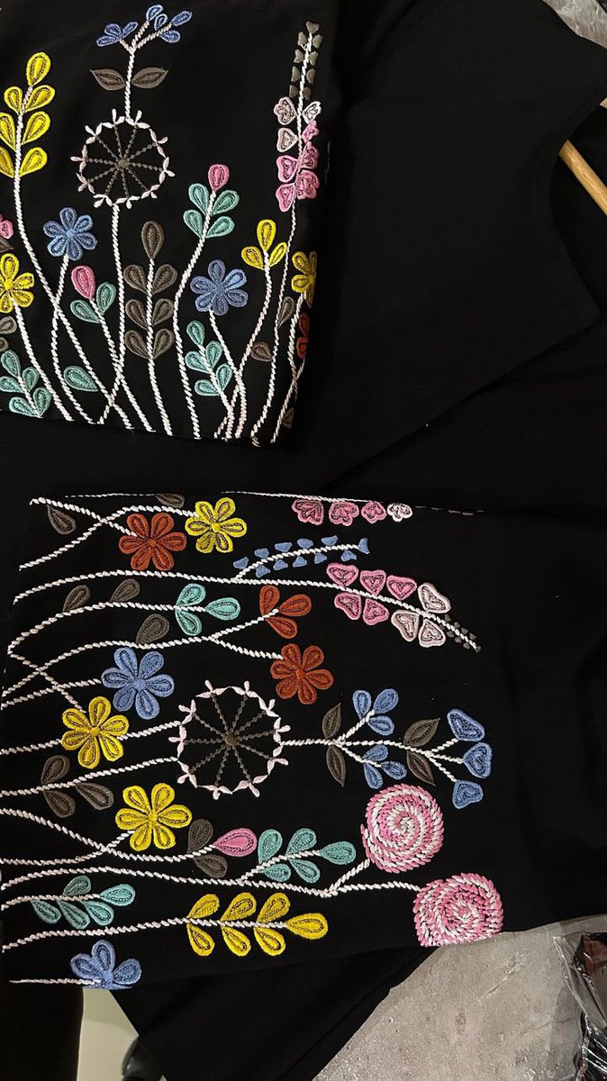 VeiledWear_'s tweet photo. Floral embroidery Abaya❤️ place your order now! https://t.co/YoHIS1fPdK