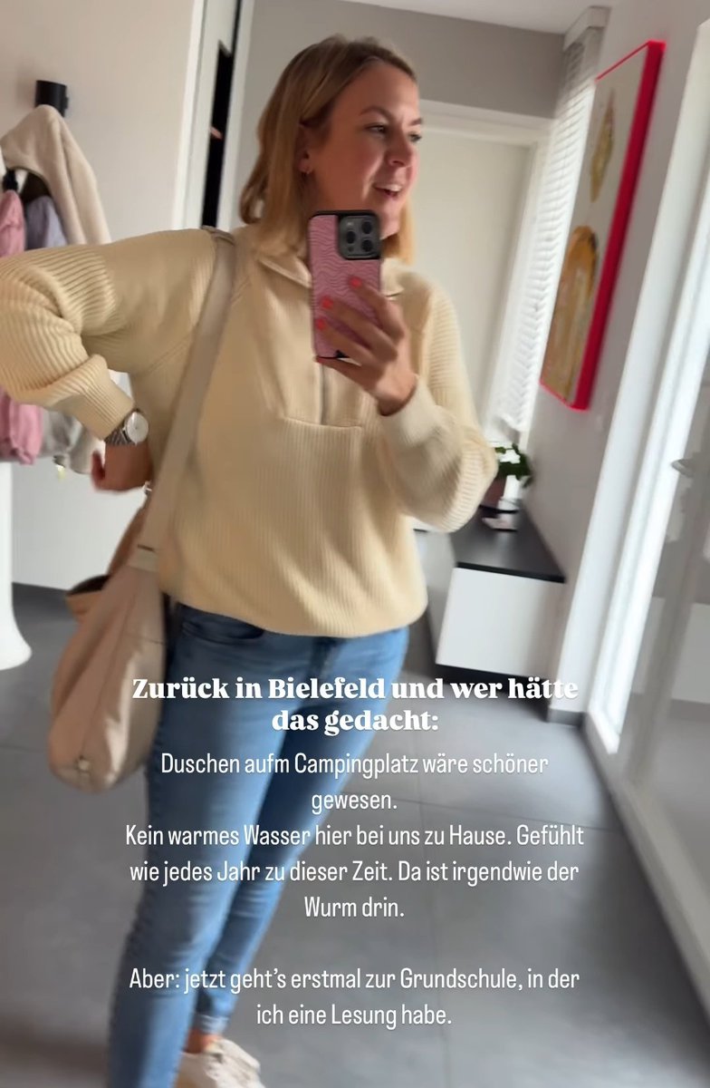 Sie lebt quasi in einer Ruine.....!