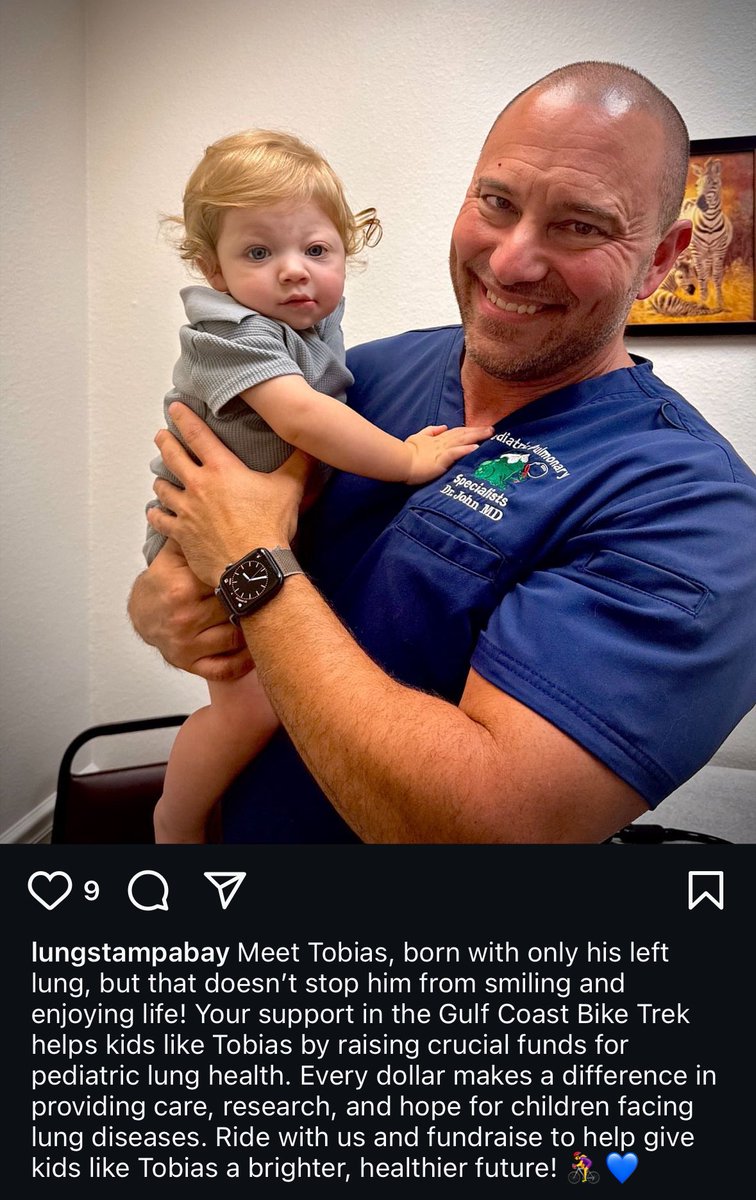 prpich_john's tweet photo. The ride is coming up soon. If there’s anyone in the Tampa area who wants to join me, I would love it.
Any support would be greatly appreciated.
All $$ goes directly to the ALA to fight pediatric lung dz.
@PedPulmonol 

https://t.co/t576JKfx28 https://t.co/7O0O7UVK45