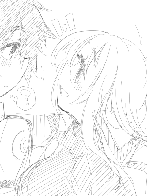 別の人のPC(右)にめっちゃ接近されてる自PC(左) 