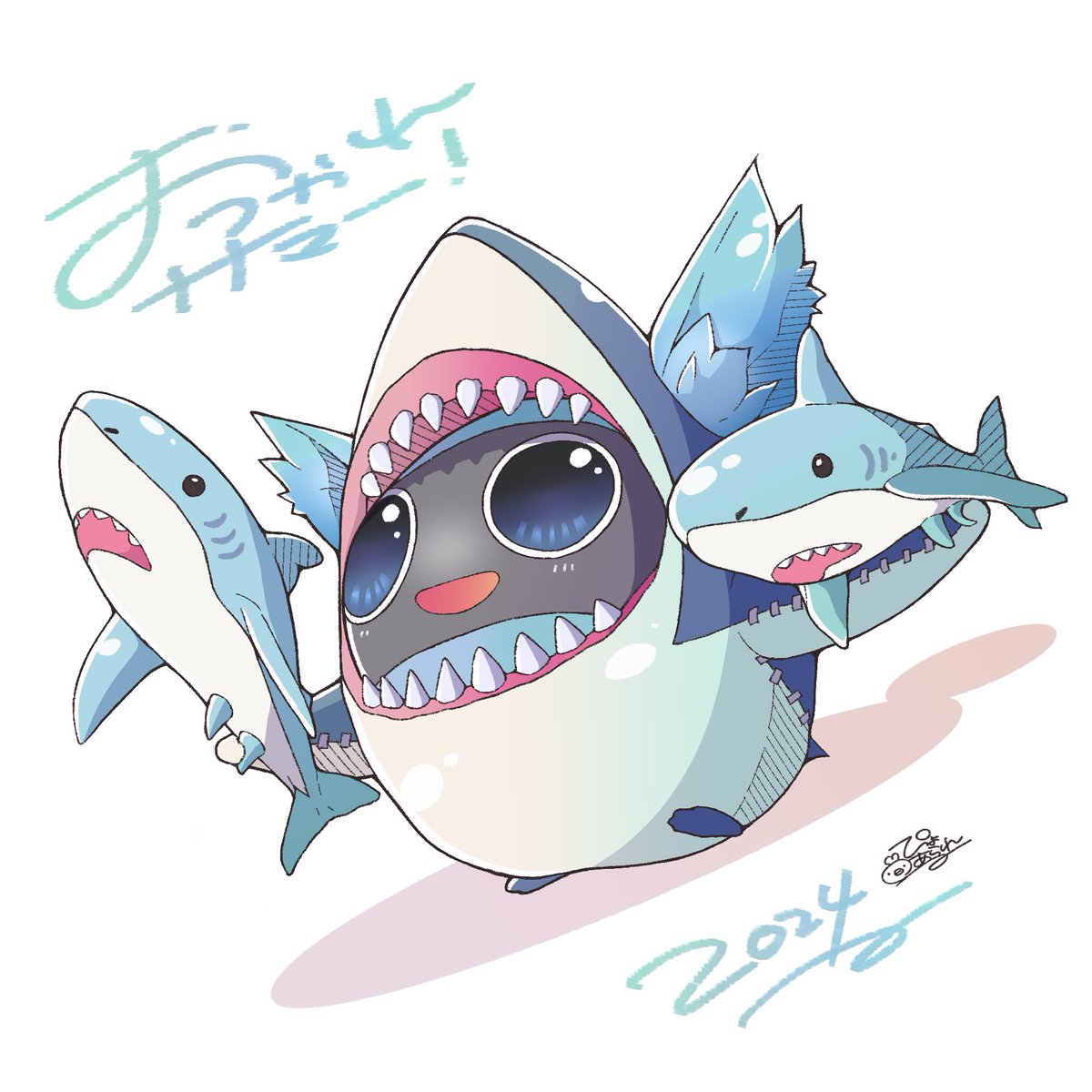 トーラムイラストチャレンジ51 51枚目ラブカポトゥム 深海の生きた化石