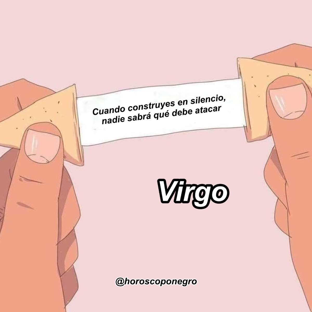 ¡La galleta de la fortuna tiene un mensaje para ti, Virgo! 🙊