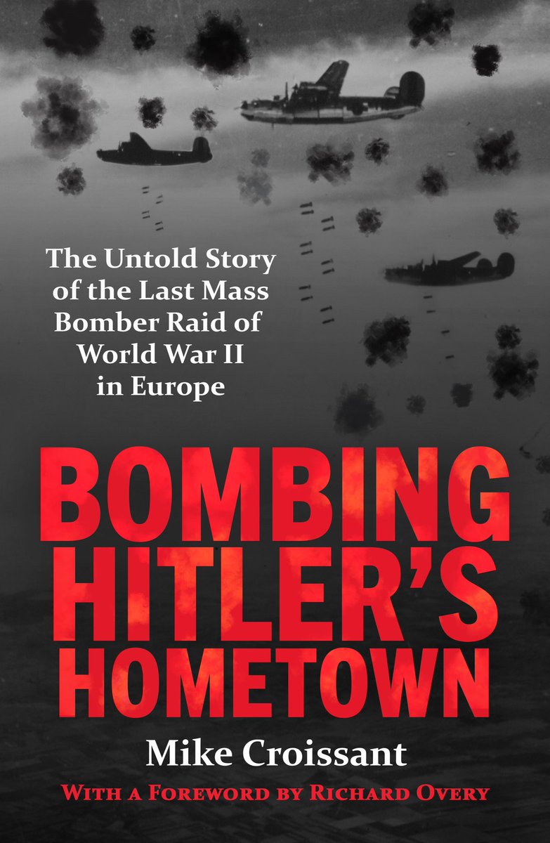croissant_mike's tweet photo. I’m happy to announce that my publisher, Kensington Books, has licensed the UK rights to #bombinghitlershometownbook to Canelo Ltd. I’m glad this #wwii story will now make it into the hands of a whole new audience beginning in May 2025. Here is the cover: https://t.co/R7Iz6FrzoX