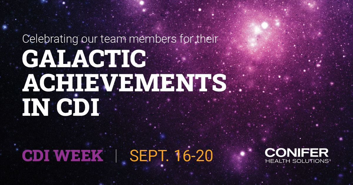 coniferhealth's tweet image. Conifer proudly celebrates our CDI professionals during #CDIWeek! Accurate and complete patient documentation is essential to enhancing the patient experience. We are grateful for the talent, expertise, and dedication our CDI team brings to their work every day!