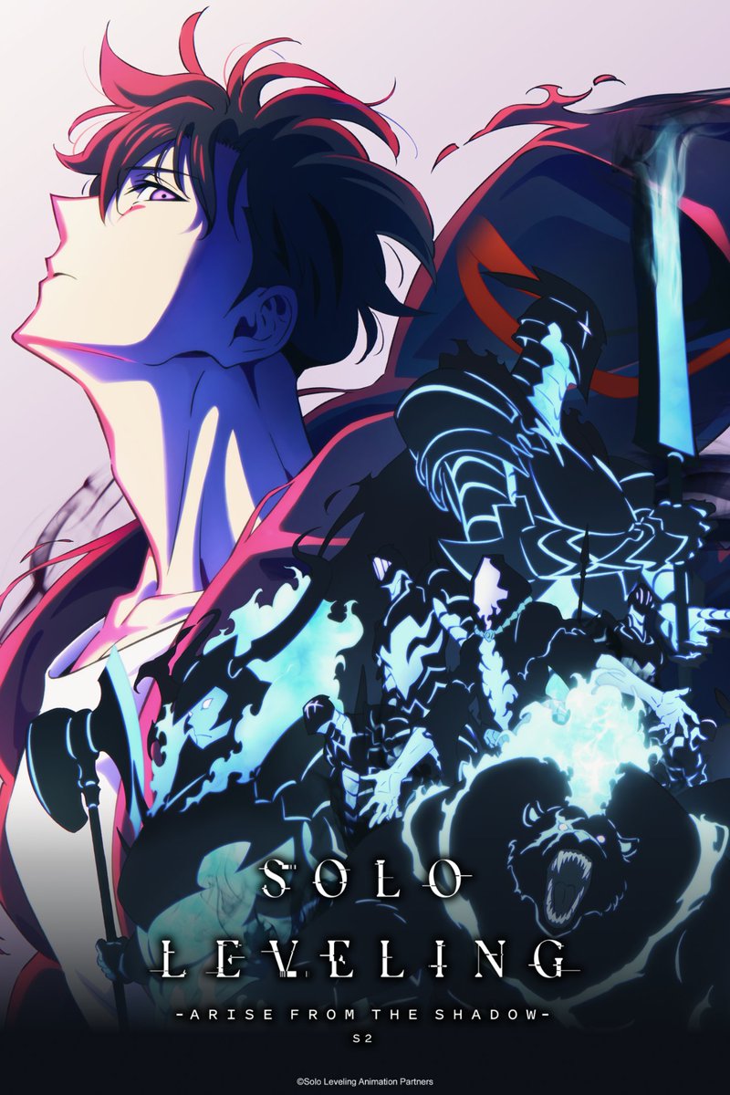 sololeveling_en's tweet photo. Sung Jinwoo will arise once again in the new year as Solo Leveling Season 2 -Arise from the Shadow- premieres in January 2025!🔥

⚔️ READ: https://t.co/pw0fIq7T3d https://t.co/8darw3Nuvr