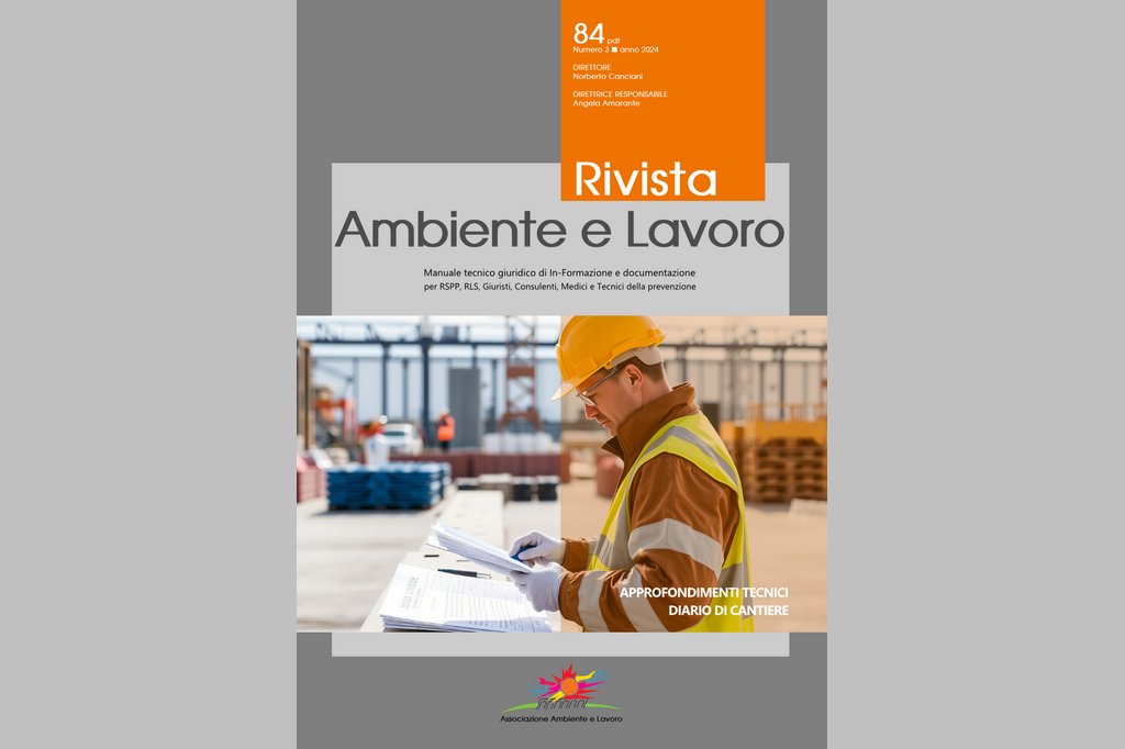 Pubblicata #RivistaAmbienteLavoro n. 84/2024 con gli approfondimenti tecnici di N. Canciani, G. Cozzi, J. Passerini, C. Pieroni, M. Principi, M. Fiorindi e R. Borgato e il "Diario di cantiere" di L. Rossi.
#AMBLAV #SaluteSicurezzaLavoro #SSL
amblav.it/bozza-rivista-…