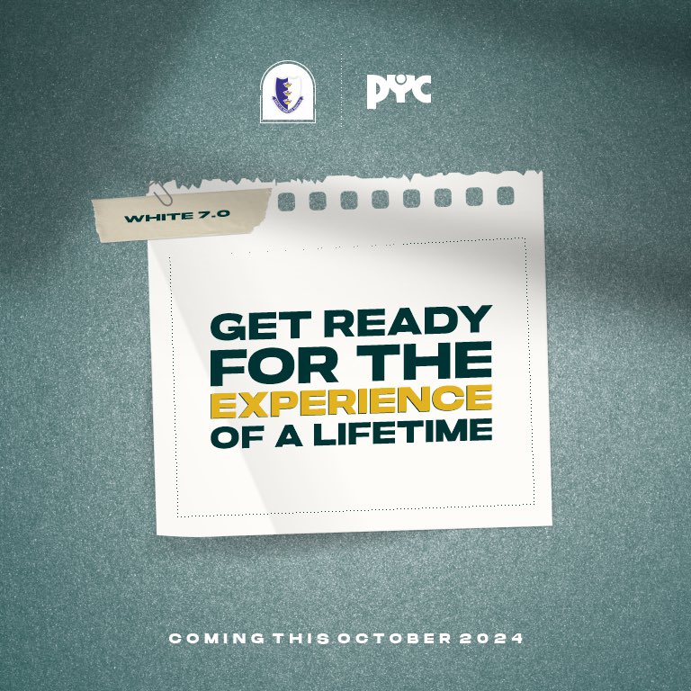 PYC_allsaints's tweet photo. โจ Happening in October! โจ
The countdown has begun! Weโre gearing up for a lifetime experience, one like never before, mark your calendarsโOctober 2024 will be a season to forever be remembered.
Stay tuned as we unveil whatโs to come, itโs going to be unforgettable!
#white7 https://t.co/WOlVaENbgm