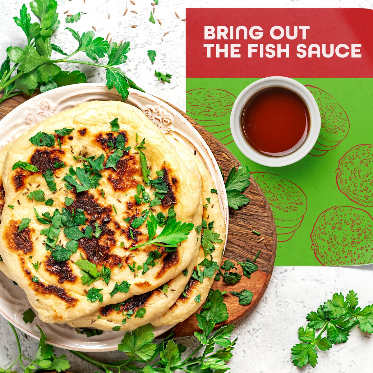 How do you season your flatbread?

We reckon a brush of Squid Brand Fish Sauce and a sprinkle of parsley is the way to go 😍

#squidbrand #fishsauce #flatbread