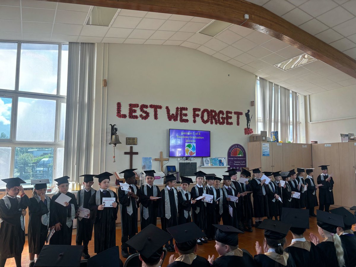 A huge congratulations to all our Year 4s who graduated as part of their participation in after school clubs. A tremendous effort and well deserved! #garstonce