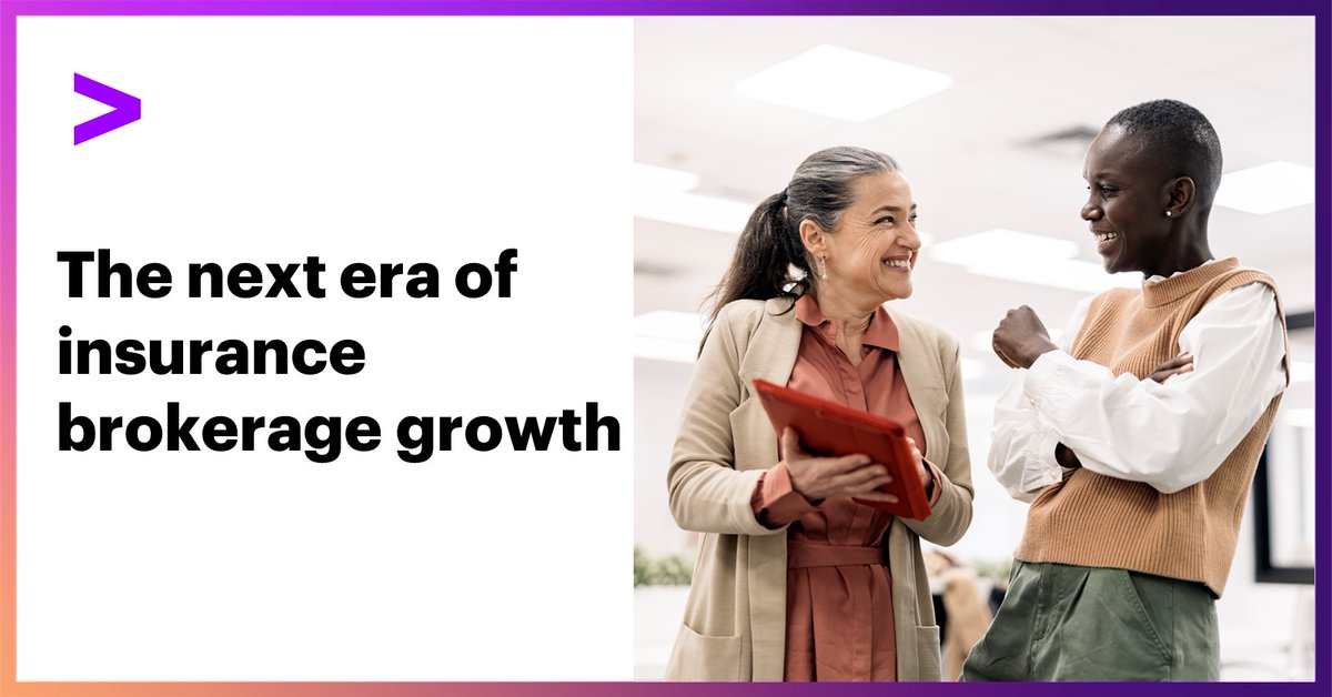 As the macroeconomic tailwinds in the insurance brokerage market begin to moderate, we explore both long and short term levers that brokers can employ to sustain profitable growth into the future. Read on: accntu.re/4eEdbR9