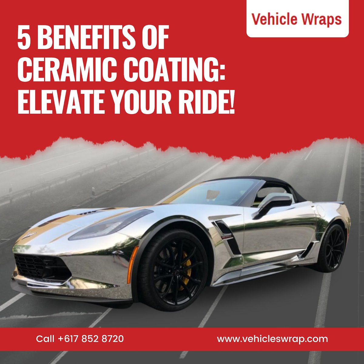 vehicleswrap's tweet image. Transform your vehicle with ceramic coating and enjoy unbeatable UV protection, effortless cleaning, and a stunning high-gloss finish. Discover the long-term benefits and keep your ride looking brand new for years to come. 
.
#CeramicCoating #CarCare #VehicleProtection