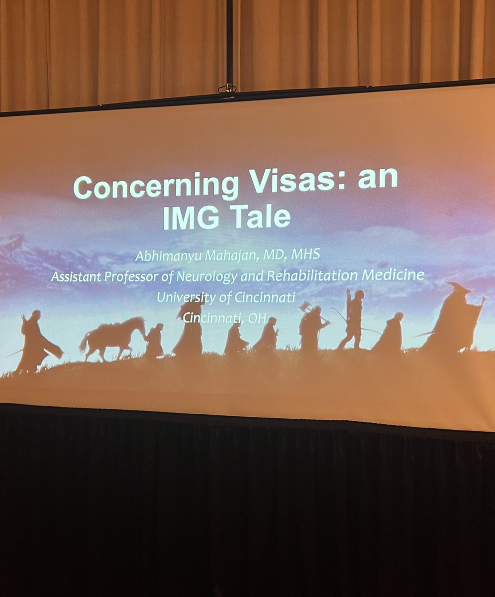 This session with these colleagues is always a highlight: Early Career Development for IMGs: Challenges and Opportunities 

Until next time. #ANA2024