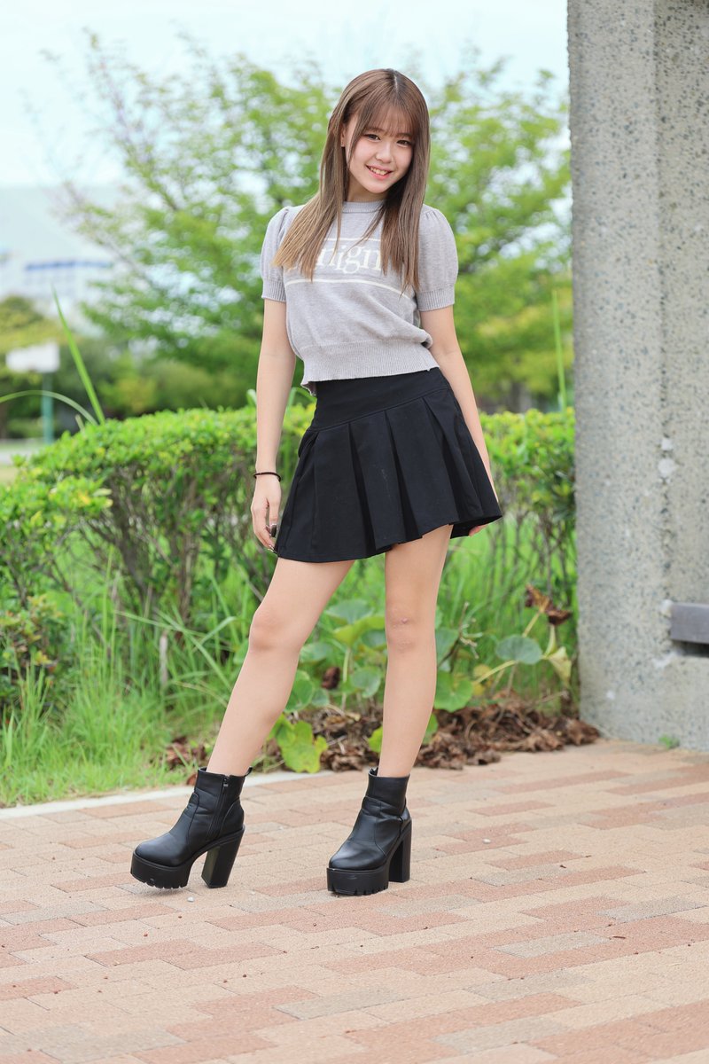 ななみちゃん、身長 156cm になったとのこと 相変わらず、スタイル良い