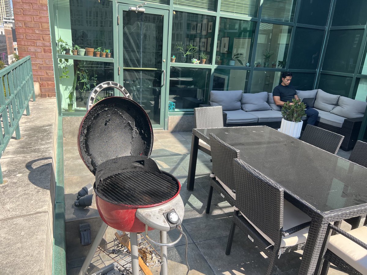 Ira Weiss (@iraweiss) on Twitter photo As if the VC market was not already hard enough, we <a href="/hydeparkvp/">Hyde Park Venture Partners</a> had a (brief) grease fire this morning after our Monday partnership meeting on the deck at our office. #rememberonlyYOUcanpreventforestfires As if the VC market was not already hard enough, we <a href="/hydeparkvp/">Hyde Park Venture Partners</a> had a (brief) grease fire this morning after our Monday partnership meeting on the deck at our office. #rememberonlyYOUcanpreventforestfires