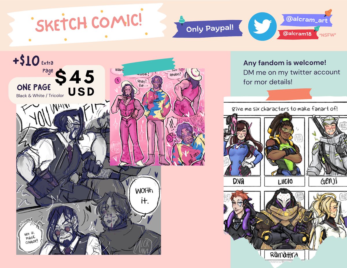 🌟COMMISSIONS OPEN🌟
Expenses are getting crazier lately so its time to offer my art services!

10 Slots Available! ☺️💜

Even if its true i usually draw #yeehan, Any fandom is welcome!!
I always try to draw with love and i like the challenge of new characters! #commissionart