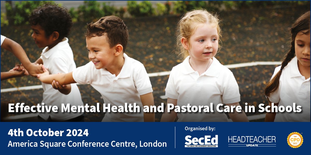SecEd (@seced_education) on Twitter photo TPC Therapy founder <a href="/Shahana_tpc/">Shahana Knight (find me on Linkedin)</a> shares her easy changes and adaptations you can make to your learning environments to boost pupil wellbeing.
📍 America Square Conference Centre, London
🗓️ 4th October
Register now: schoolsmentalhealth.co.uk/effectivementa… TPC Therapy founder <a href="/Shahana_tpc/">Shahana Knight (find me on Linkedin)</a> shares her easy changes and adaptations you can make to your learning environments to boost pupil wellbeing.
📍 America Square Conference Centre, London
🗓️ 4th October
Register now: schoolsmentalhealth.co.uk/effectivementa…