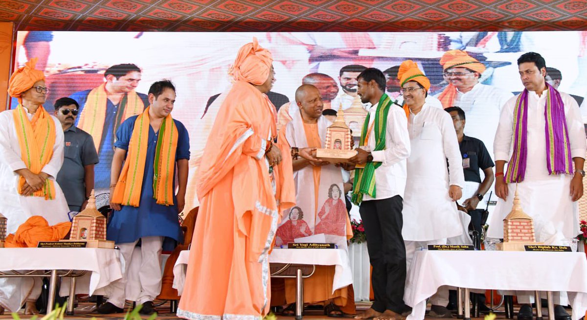 Discover the divine essence of #Bhagwamay_Tripura where spirituality and history blend seamlessly