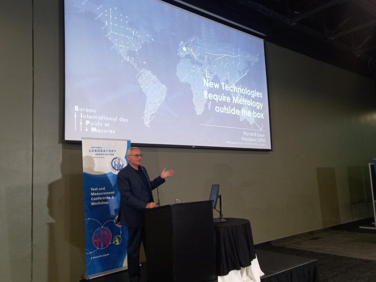 NMISouthAfrica's tweet photo. Today, we are exhibiting at the Test and Measurement 2024 Conference where industry experts came together to share insights on calibration, testing, and the importance of accurate and reliable measurements.

Visit our stand to catch up on the latest advancements in the field. https://t.co/eOavyCObNY