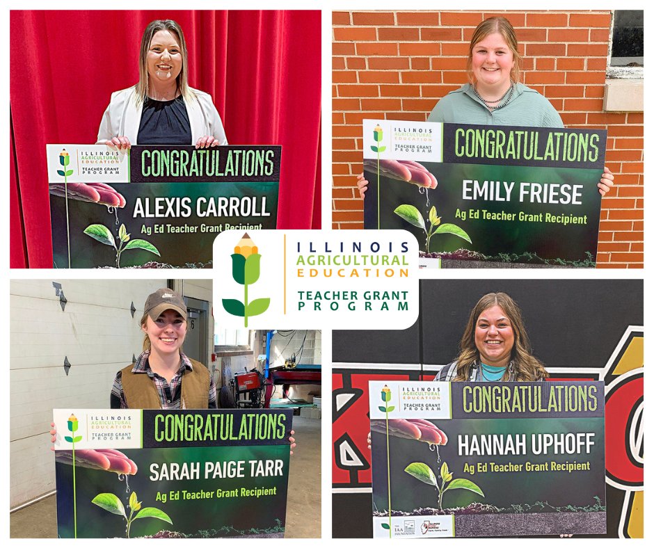 FarmWeekNow/RFD Radio (@farmweeknow) on Twitter photo Four ag teacher received a special surprise last week when they were announced as <a href="/IAAFoundation/">IAA Foundation</a> grant recipients for their incredible work in the classroom as first-year teachers. Meet this year's winners: bit.ly/3Bhyfy4 Four ag teacher received a special surprise last week when they were announced as <a href="/IAAFoundation/">IAA Foundation</a> grant recipients for their incredible work in the classroom as first-year teachers. Meet this year's winners: bit.ly/3Bhyfy4