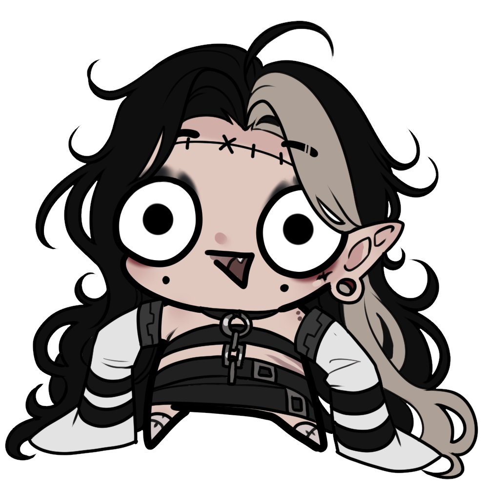 What do you mean did I sleep well? Are you insinuating something? Am I not perfect like always, darling? 
Gremlin Munnster drawn up by my friend <a href="/LilSpoot/">|| S P O O T 🌱🍄||</a>