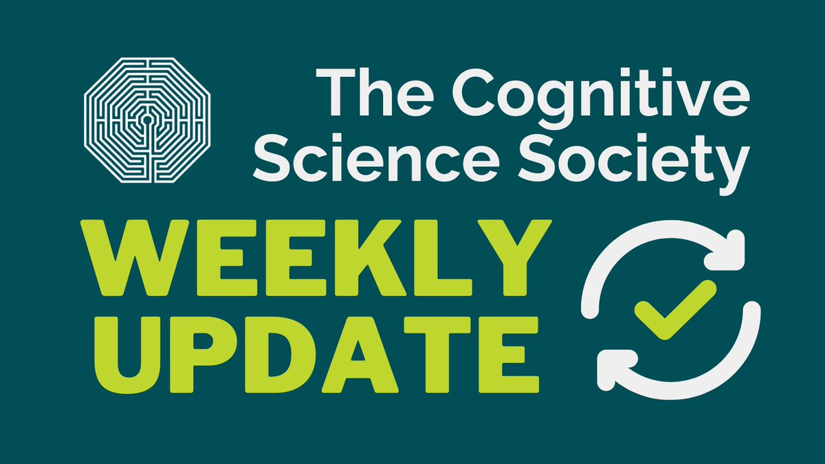 cogsci_soc's tweet image. Happy Monday everyone! ￼😊

Let’s kick off the week with a quick look at the latest updates and key upcoming deadlines from the #CogSci Society! ￼￼🧵👇