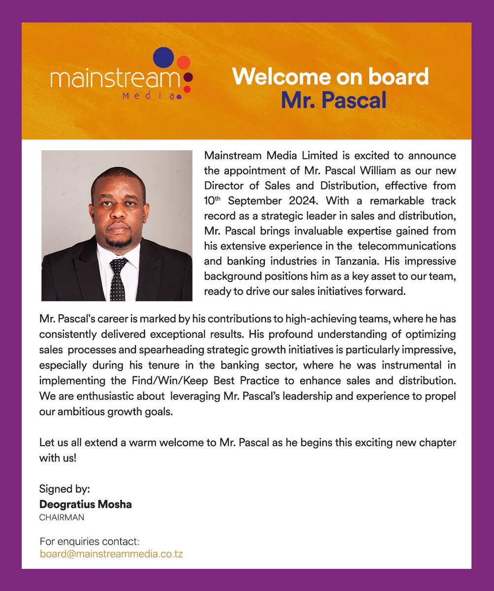 Deogratius Lazari tweet media