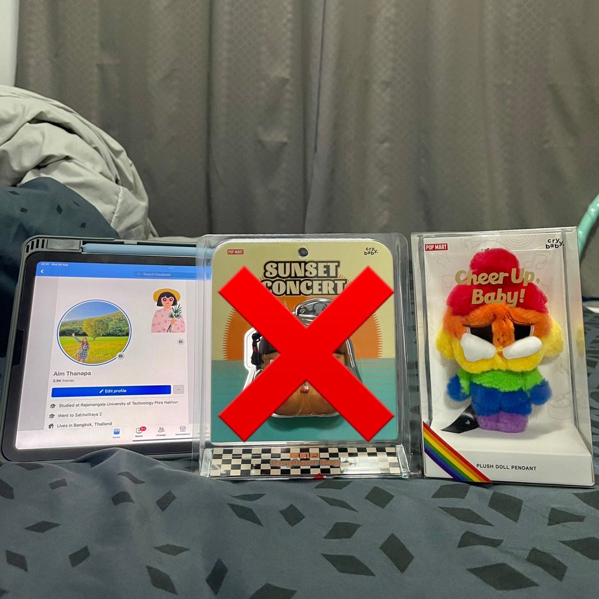 aimmmq's tweet photo. ꒰ พวงรุ้งเล็ก มือ1 🌈 ꒱
800 บาท นัดรับกทม.ได้💌
#crybabyxpowerpuffgirls #crybabyxpowerpuff #POPMARTTH 
#crybaby #ตลาดนัดpopmart 
#กล่องจุ่ม https://t.co/JJq9vH732k