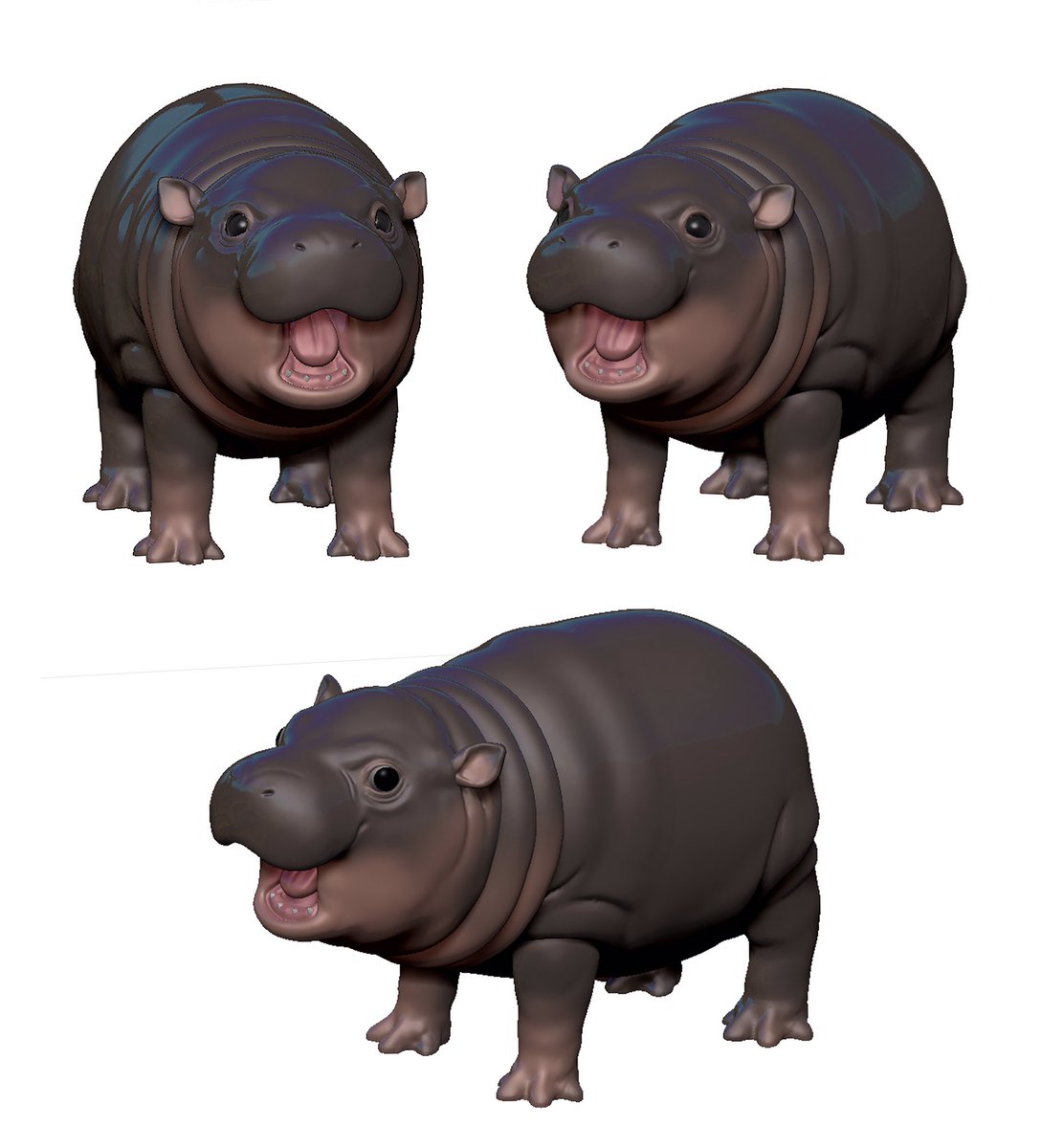 ラフですが、流行りに乗って作ってみました…難しい。
なんか写真見ても脚がどう付いてるのかよくわからないので、調べてみなきゃです。