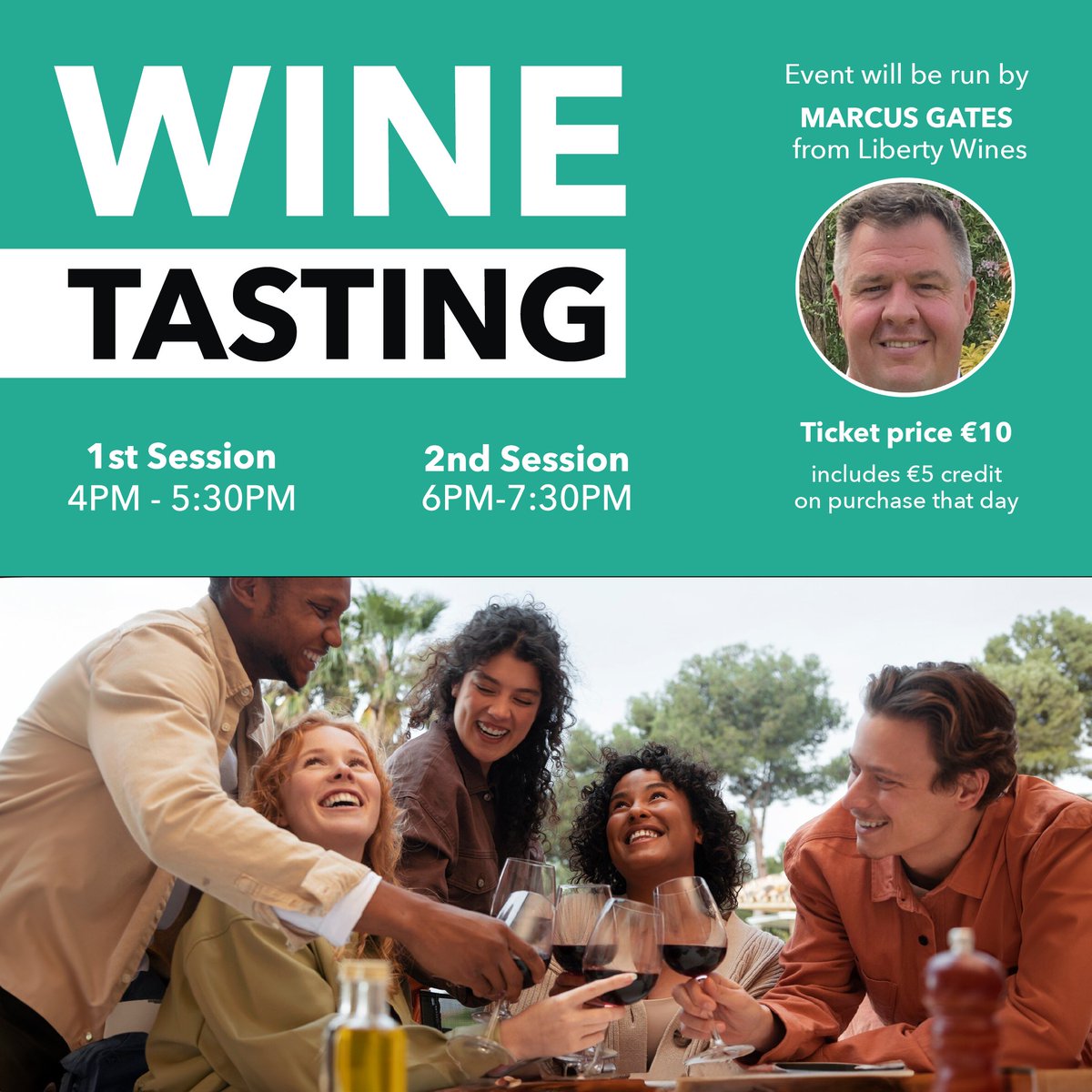 This is your reminder about our exciting evening of Wine Tasting, this Friday September 20th🍷
 
Promises to be a brilliant evening of exploring different wines from different regions 😄 This is your chance to see which wine suits your palette the best!

eventbrite.com/e/wine-tasting…