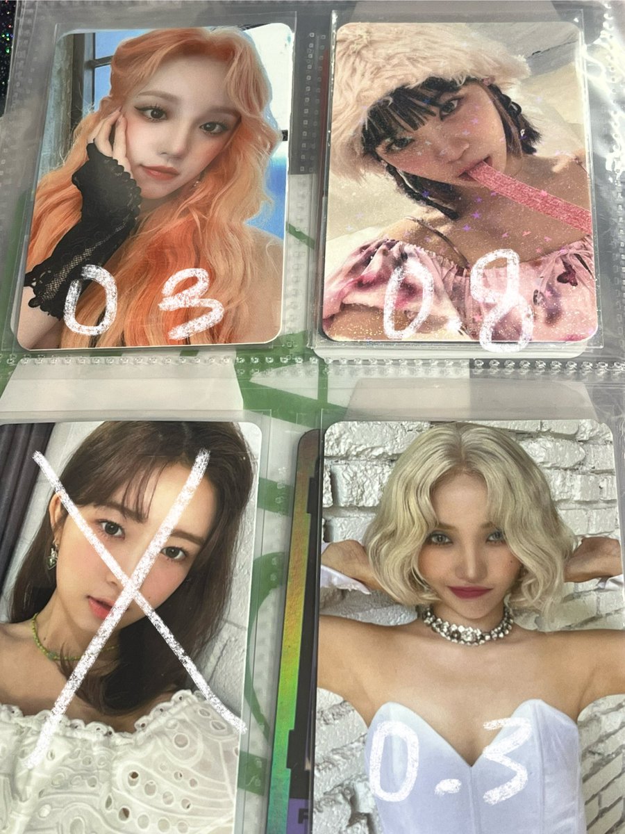 당일배송 가능!! 멘션주새요!

아이브 안유진 유진 가을 레이 장원영 원영 리즈 
이서 포카 포토카드 판매 일레븐 재팬 배웅회 타워레코드 사웨3차 모켓샵 네쇼라 아이브엠디 다이브존 헤어핀 아이브마닐라 케타 타워레코드 ive poca 스위치 사웨럭드 wony 아이브디아이콘 아이브일본 르세라핌